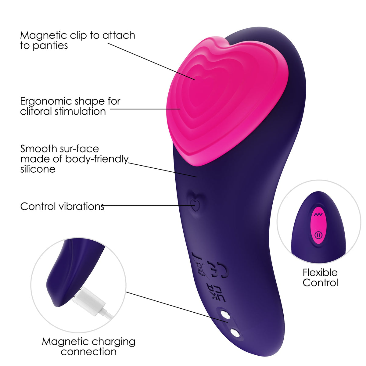 SinsFactory Selection - Remote Control Wearable Toys - Caroline