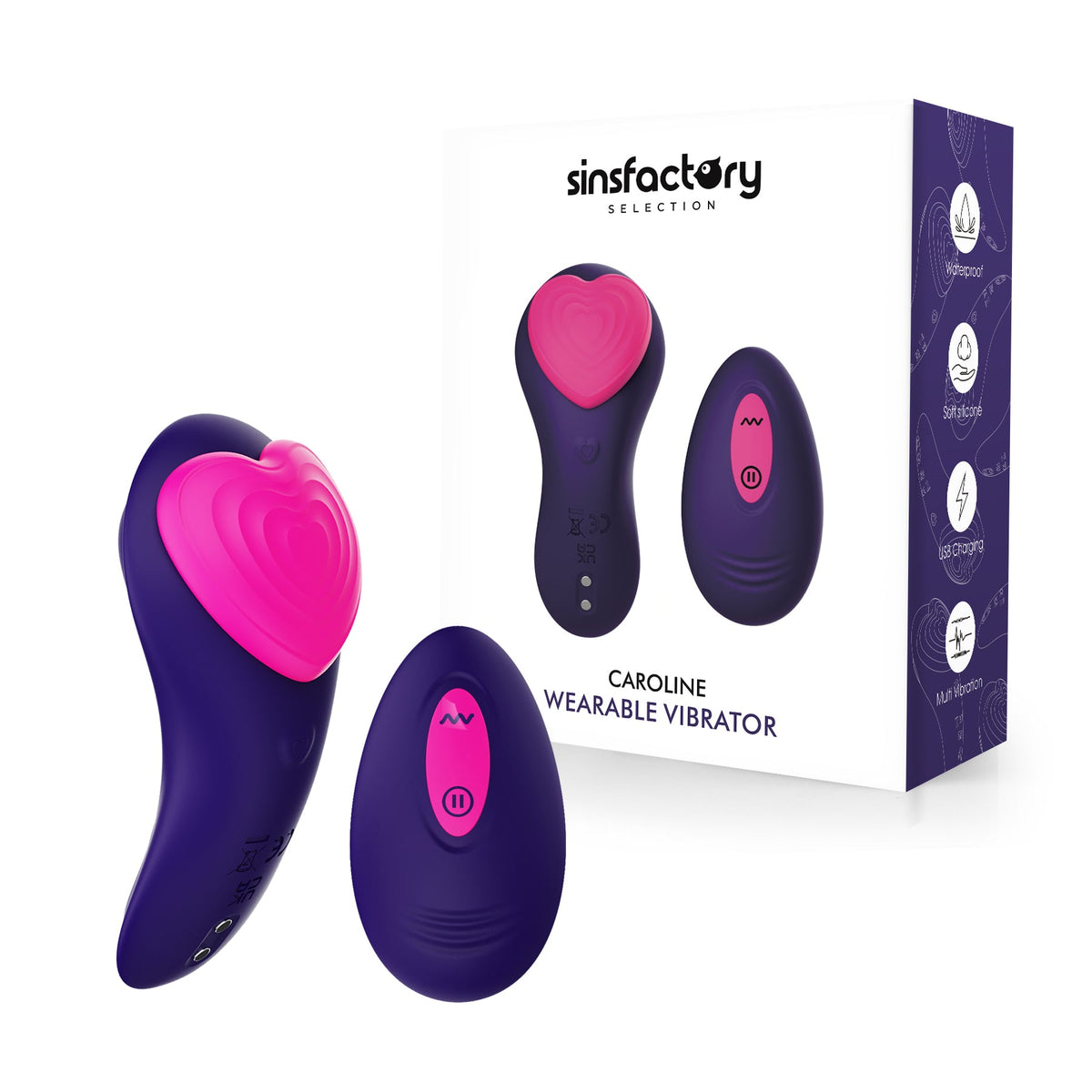 SinsFactory Selection - Remote Control Wearable Toys - Caroline