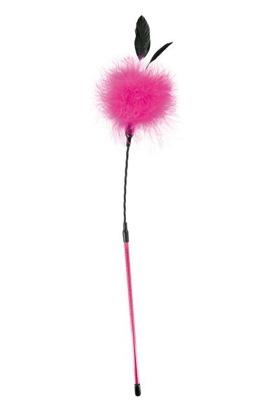 Sweet Caress - Frustino con Pon Pon - Rosa