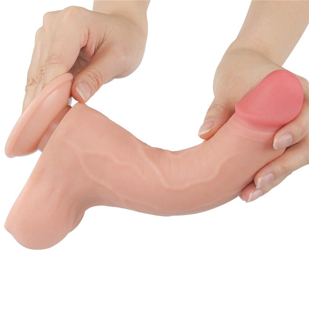 8.5'' Sliding Skin Dual Layer Dong Flesh II_B15O50_3