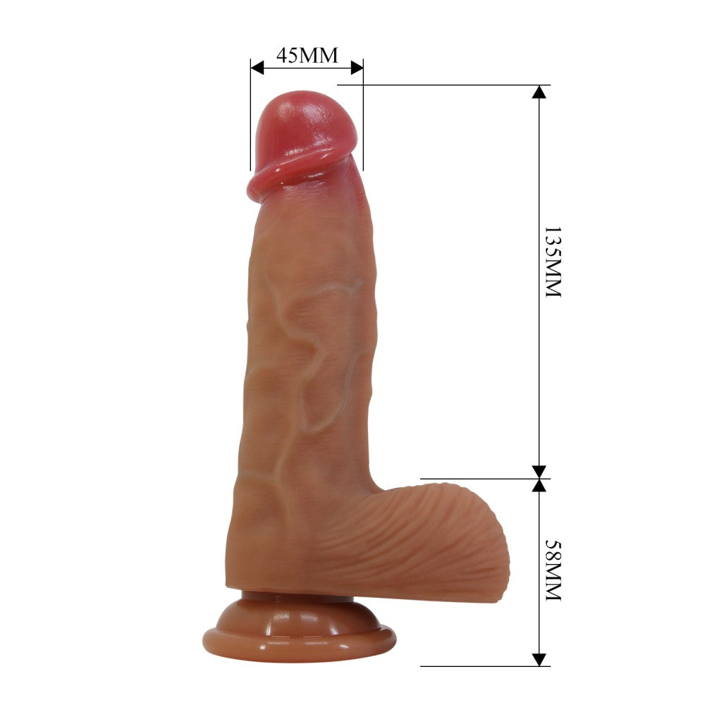 Pretty Love Duvall 7.6" Dildo Flesh II