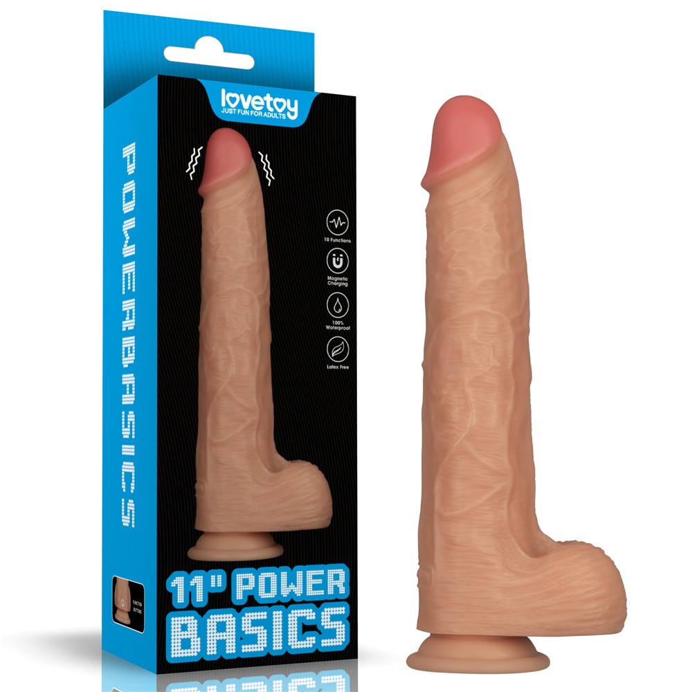 Pene vibrante Power Basics da 11''
