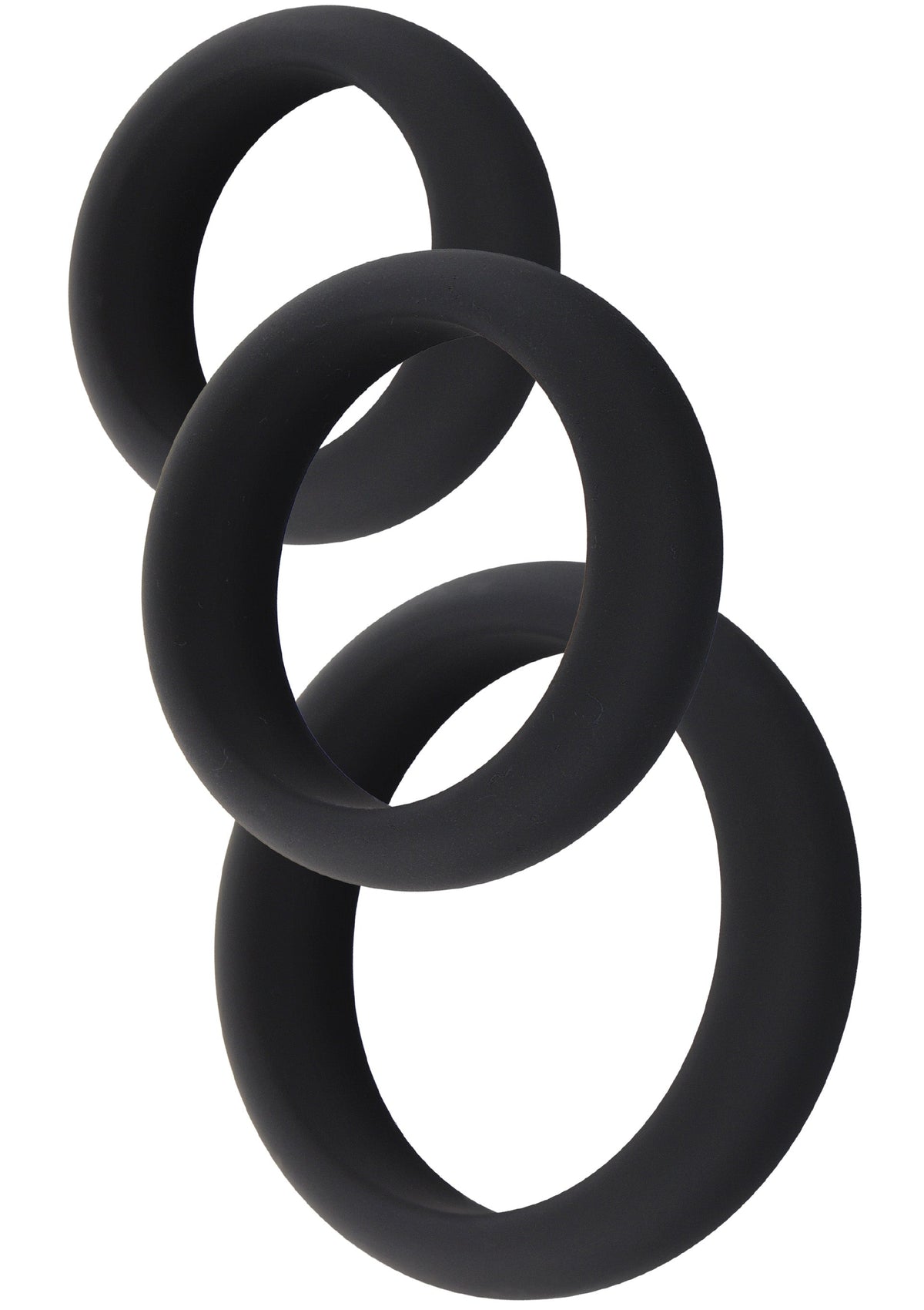 Stamina Premium C-Rings Set da 3 pezzi nero